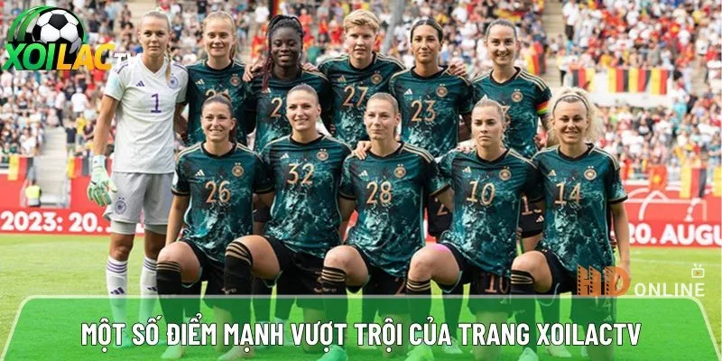 Một số điểm mạnh vượt trội của trang xem bóng đá